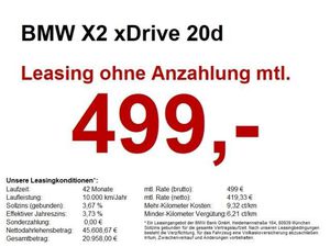 BMW X2 xDrive 20d M Sportpaket LED*HUD*HIFI*KAMERA*