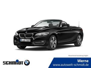 BMW 218 i Cabrio Sport Line Navi Leder Sportsitze