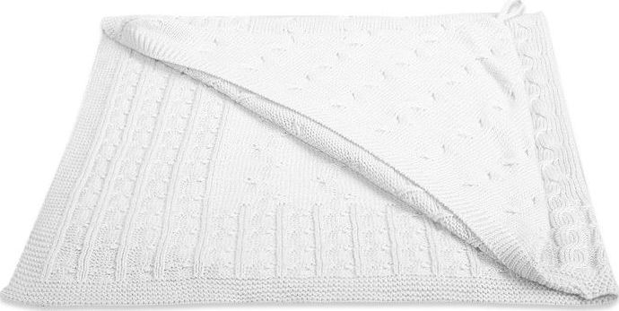 baby's only omslagdoek kabel - uni wit bij babyhuis casita