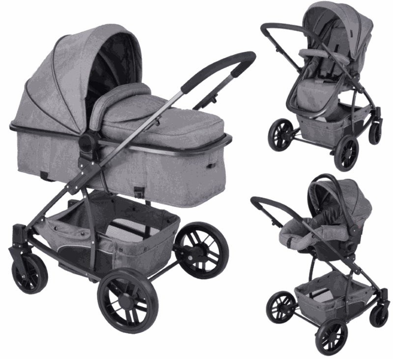 x-adventure explorer kinderwagen incl. autostoel en tas
