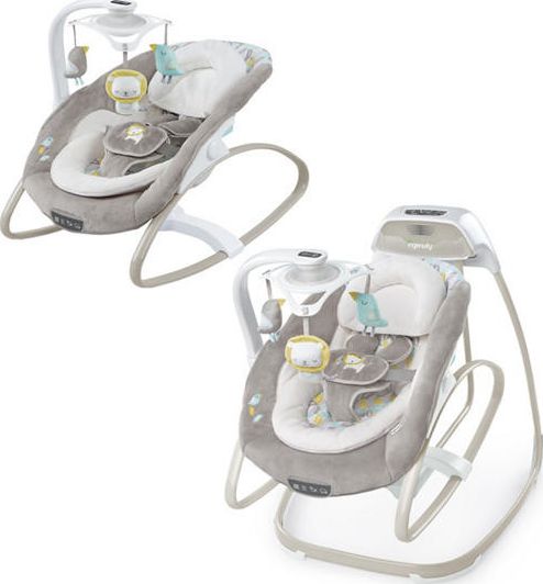 Bright Starts Ingenuity Smartsize Swing Rocker Rowan Ul